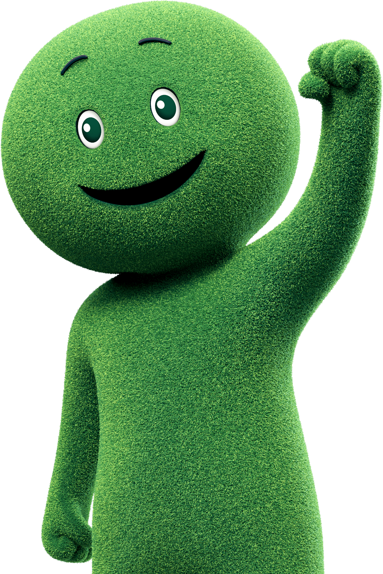 Mascot pointing